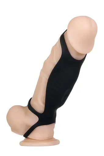 Насадка на пенис Gender X Rocketeer 15.4 см (черный) - фото 7