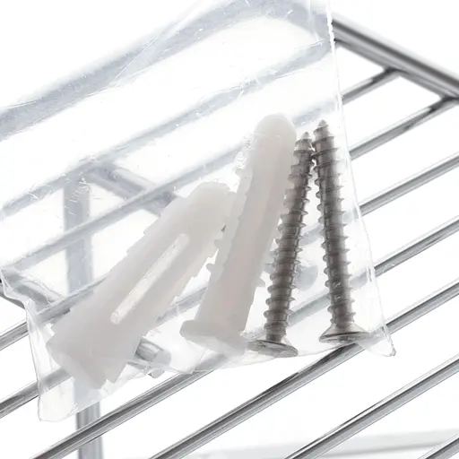 Паперотримач з полицею Zerix LR505 LL1458 Хром - фото 3