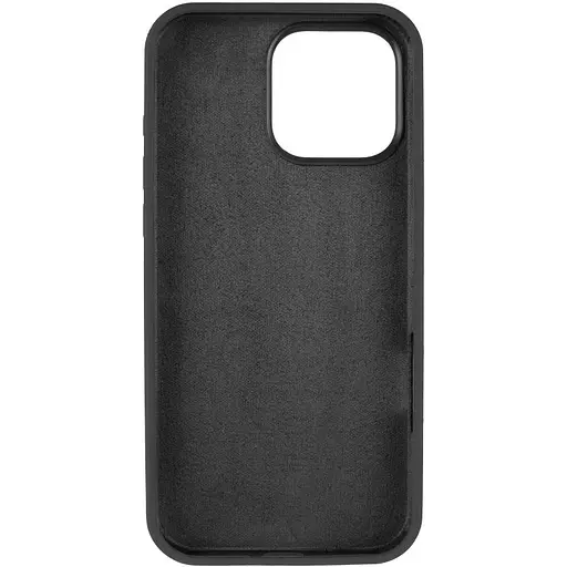 Чехол Epik Silicone Case Full Protective AA для Apple iPhone 16 Pro 6.3 Черный/Black - фото 3