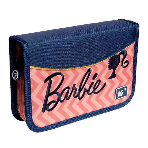 Школьный пенал твердый Yes одинарный без клапана HP-02 Barbie - фото 1
