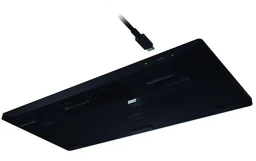 Клавіатура Razer BlackWidow V4 Low-Profile TKL Green switch (RZ03-05450500-R3M1) - фото 5