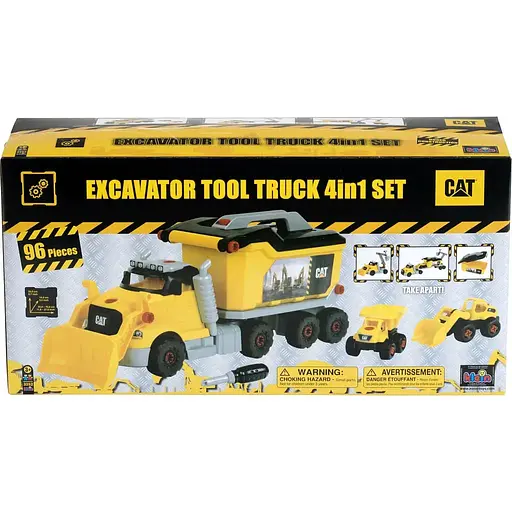 Набор игрушечных грузовиков Klein Cat, 4 в 1 (3252) - фото 12