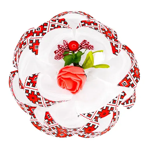 Набор для девочек Бант объемный в украинском стиле 0108-357, 2 шт - фото 4