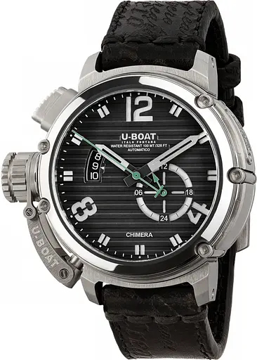 Часы U-Boat Chimera 46mm SS Nero 9605