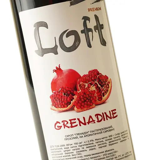 Сироп Loft Гренадін 0.7 л - фото 5