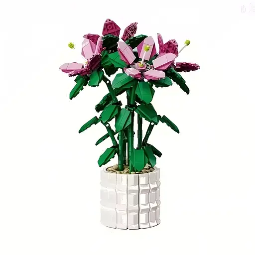 3D конструктор Flowers Лилия на 1189 деталей (25-131)