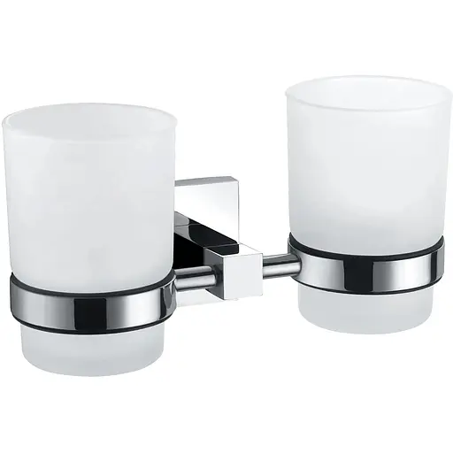 Склянка подвійна Volle Cuadro cromo 2536.210101 - фото 1