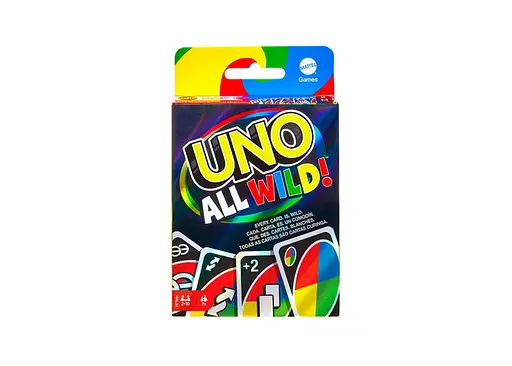 Настільна гра Mattel Уно Усі шалені (UNO All Wild) (HHL33)