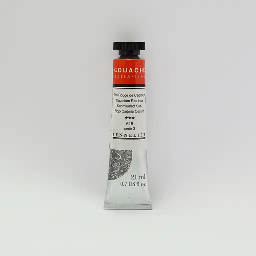 Гуашева фарба Sennelier професійна, 21 мл, S3, Кадмій червоний світлий
