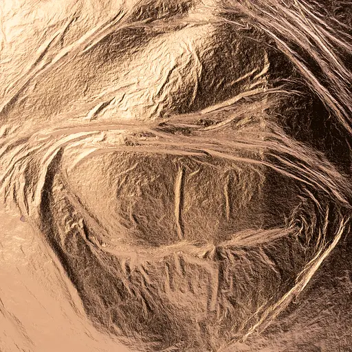 Поталь вільна K&T Мідь № 2 16×16 25 аркушів - фото 2