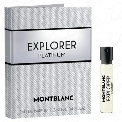 Парфюмированая вода Mont Blanc Explorer Platinum 2 мл - фото 1