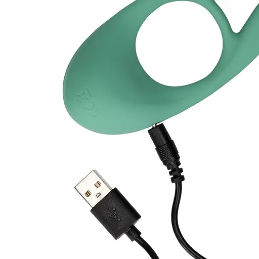 Кільце ерекційне Loveline Pointed Cock Ring 10.7 см (зелений) - фото 6