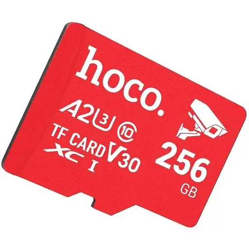 Карта памяти Hoco microSDXC (TF) ultra-high-speed surveillance camera memory card (256GB) class 10 - фото 1