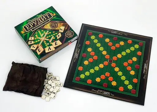 Настільна гра Danko Toys Ерудит Premium series (Erudite Premium series) (укр - рос.) (G-ER-U-01) - фото 4