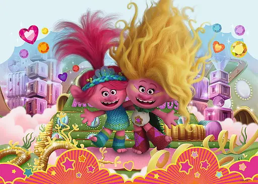 Пазл Trefl глітерний Тролі 70 ел. (53021) - фото 3