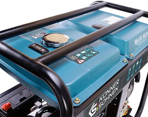 Генератор дизельний Konner&Sohnen 6/6.5 кВт KS 8102HDE - фото 5