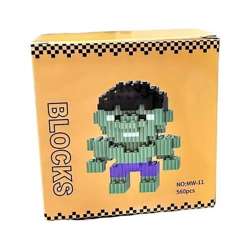 Детский конструктор Magic Blocks Халк на 560 деталей (MW-11) - фото 3