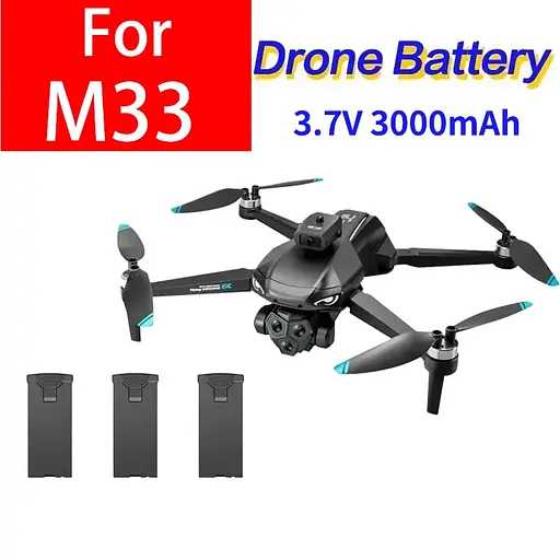 Додатковий акумулятор для дрону M33 3.7V 3000mAh - фото 2