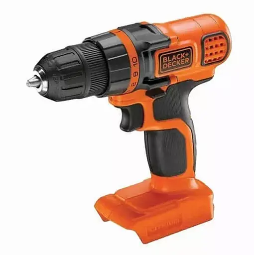 Аккумуляторная дрель-шуруповерт Black+Decker без АКБ и ЗП BDCDD18N - фото 1