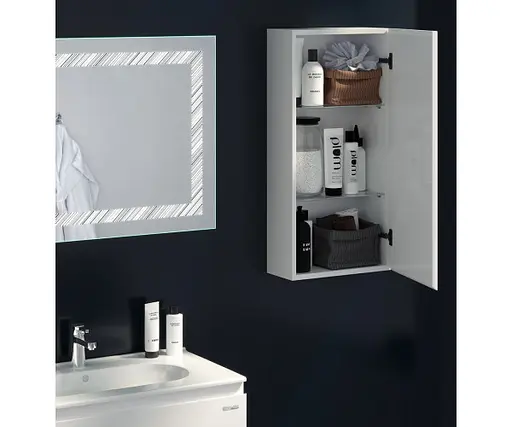 Напівпенал підвісний Sanwerk Slim "Форева Air" 35 білий, правий (MV0000806), Білий - фото 3