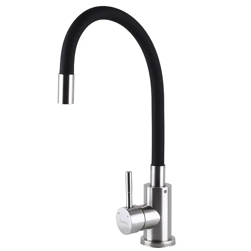 Змішувач для кухні EcoMix SBT3-203SB Чорний матовий - фото 1