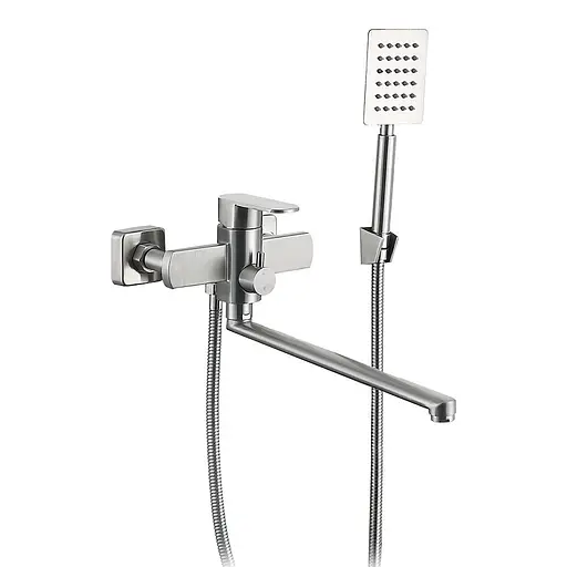 Змішувач для ванни нержавіюча сталь Wezer ODA3A-15 Нержавіюча сталь - фото 1