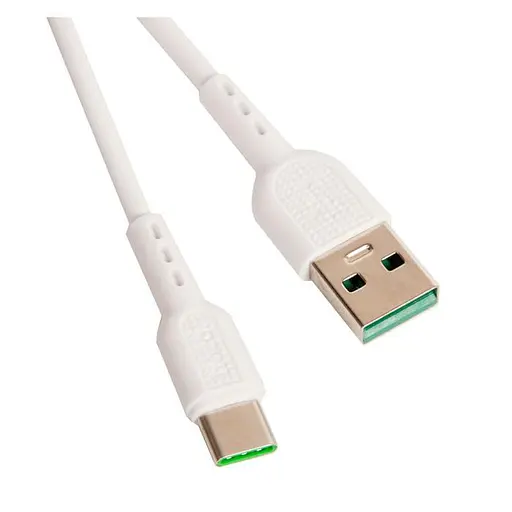 Кабель Hoco X33 USB - Type-C 5A Surge 5 А 6931474706126 білий - фото 1