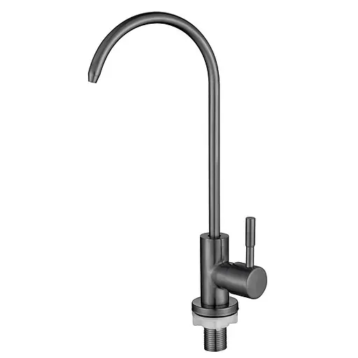 Монокран-фасетка під осмос неіржавіюча сталь збройова сталь Wezer EKO4F-13-GUNGREY Графітовий хром - фото 1