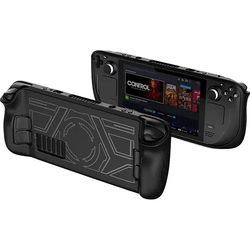 Чохол Dobe TY-2830 Silicon Case для Valve Steam Deck Black [132165] - фото 3