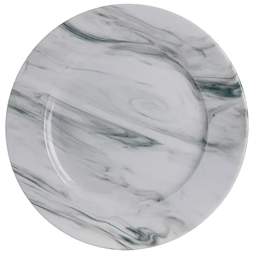 Столовый набор посуды тарелок и чашек 16 предметов на 4 персоны Marmor фарфоровый, обеденный столовый сервиз тарелок Yiwu MD-16-2G - фото 5