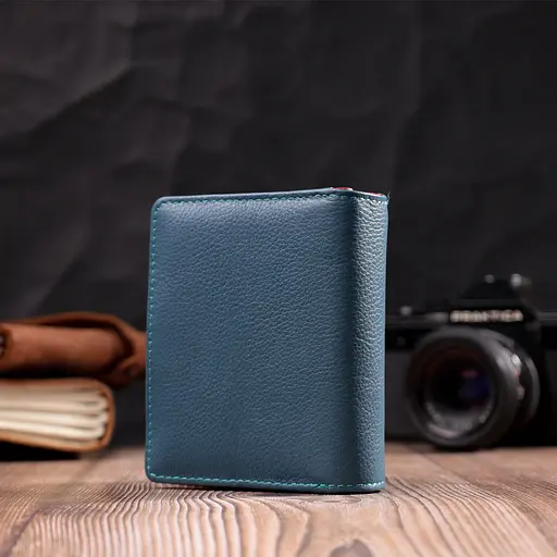 Жіночий шкіряний гаманець ST Leather 9.5х11.5х2.5 см acs0029459 - фото 8