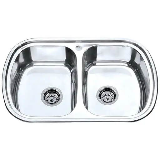 Мойка кухонная ZERIX Z7749-08-180E satin (ZM0565) - фото 1