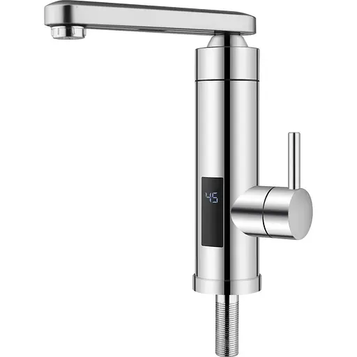 Водонагреватель проточный Zerix ELW31-E 3,3 kW нержавеющая сталь ZX5578 - фото 1