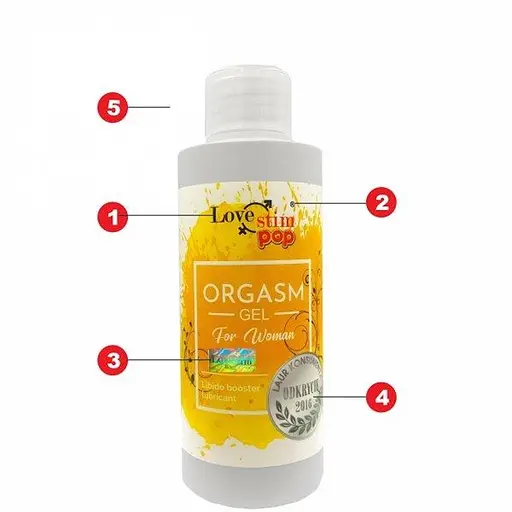 Стимулирующий гель Lovestim Pop Orgasm Gel, 150 мл - фото 3