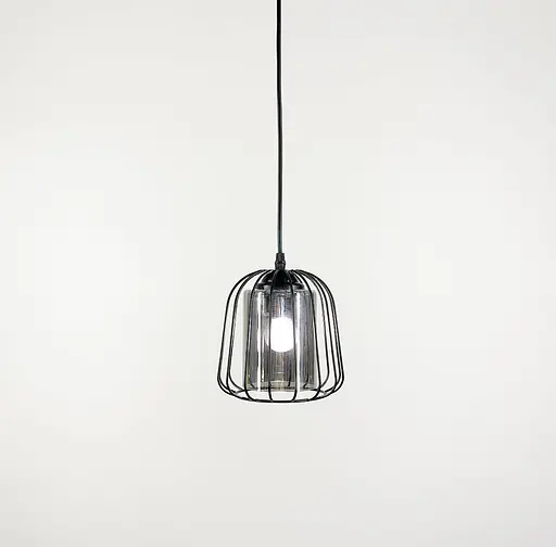 Підвісний світильник на 1 плафон графіт або янтар Line.F Колір плафона Янтарний - фото 3