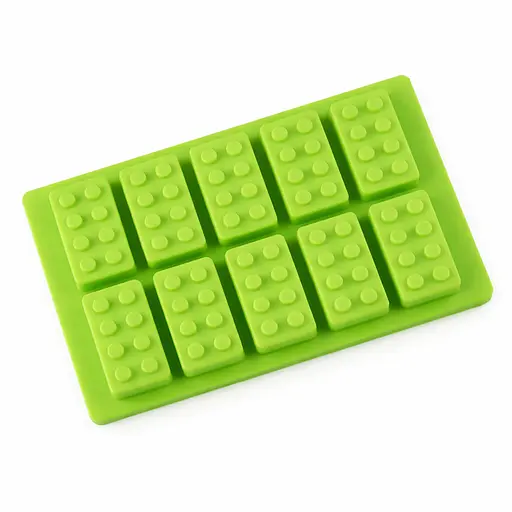 Силиконовая форма для льда, конфет и желе в виде строительных кирпичиков 18,5 × 11,5 × 2 см 88315 - фото 1