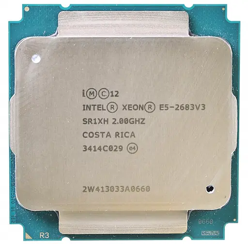 Процесор Intel Xeon e5-2683 v3 2.0-3.0 GHz, LGA2011 120W Б/В