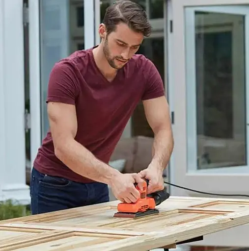 Вибрационная шлифмашина Black&Decker BEW220 - фото 5