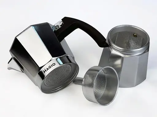 Гейзерна кофеварка MAGIO MG-1001 гейзерного типа на 3 порции еспресо 150 мл - фото 2