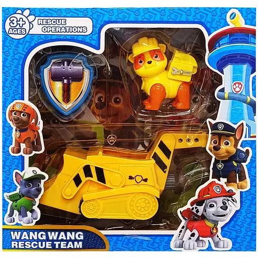 Набір героїв Щенячий патруль Раббл Bambi 4085-01 фігурки з аксесуарами - фото 1