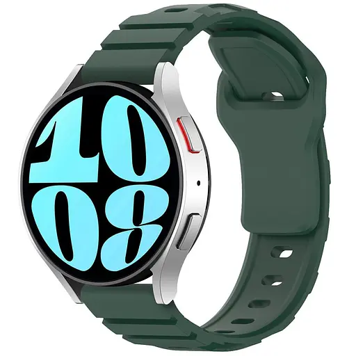 Силіконовий ремінець Defense для Smart Watch 22mm Pine green