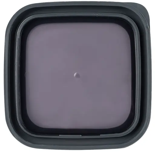 Контейнер для сыпучих продуктов Violet House 1.7 л черный (0311 Transparent Black) - фото 3
