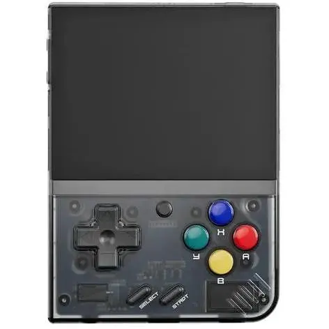 Ігрова консоль Miyoo Mini Plus + 8000 Ігор 64GB (Black Transparent)