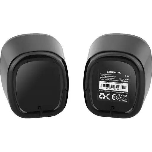 Акустическая система Real-EL 2.0 S-55 Black (EL121100014) - фото 4