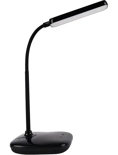 Лампа настильна OSRAM Panan DISK SQ 12W 3000К 4000К 6500К з димером, чорний - фото 1