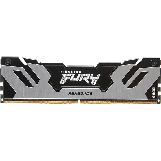 Модуль памяти Kingston Fury DDR5 32GB (2x16) 6400MHz Renegade Silver (KF564C32RSK2-32) - фото 3