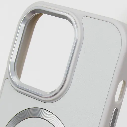 Шкіряний чохол Epik SnapCase with MagSafe для Apple iPhone 11 Pro Max 6.5 Grey - фото 6