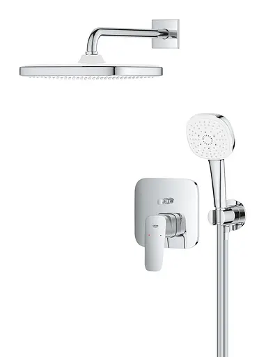 Душова система прихованого монтажу Grohe Cubeo з Tempesta 250 1053360000, Білий - фото 3