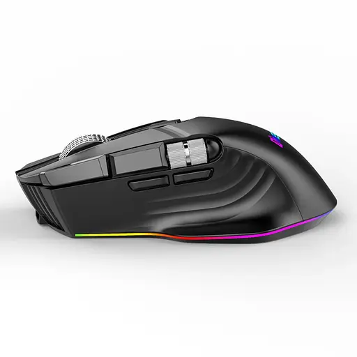 Компьютерная мышь MiKESPN W13 E-Sports беспроводная игровая с аккумулятором и подсветкой Bluetooth/Wireless Black - фото 2
