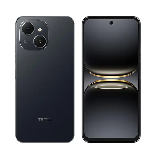 Смартфон Tecno Spark 40C KM4k 6.67" 4/128ГБ 2SIM 6000 мАxгод Ink Black - фото 7